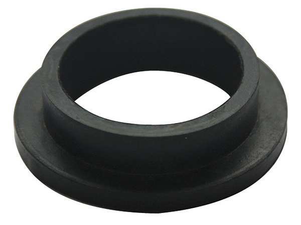 Spud Gasket,  Toilet,  1-3/4",  Black