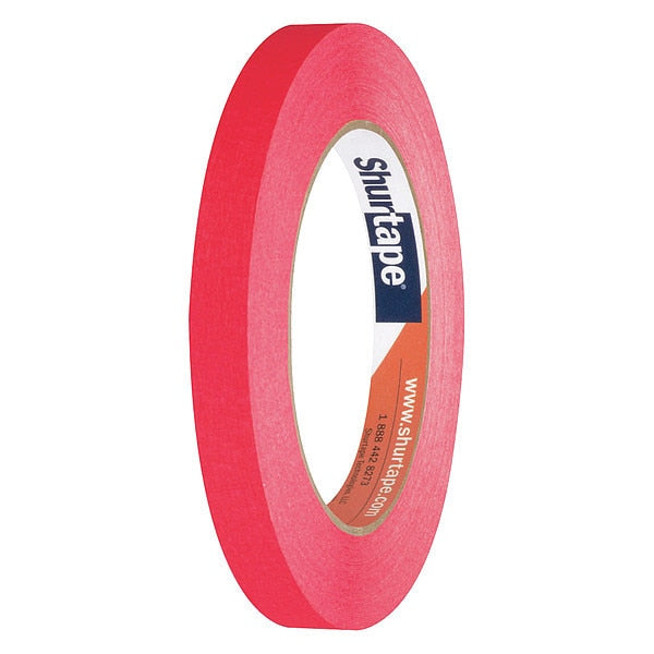 Masking Tape, Red, 12mm x 55m, PK72