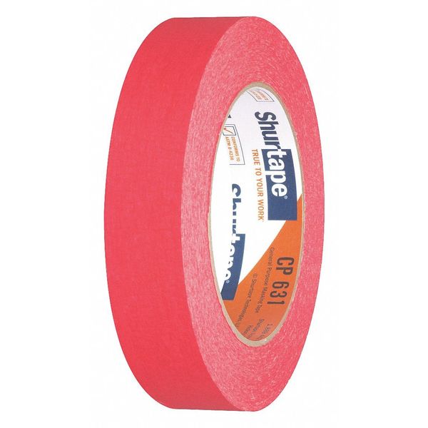 Masking Tape, Red, 24mm x 55m, PK36