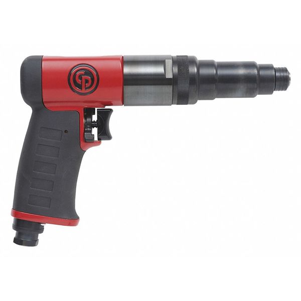 1/4 Inch Hex Shank Air Screwdriver,  Non-Shut-off-clutch,  Max Torque 7 ft. lbf / 9.5 Nm - 800 RPM