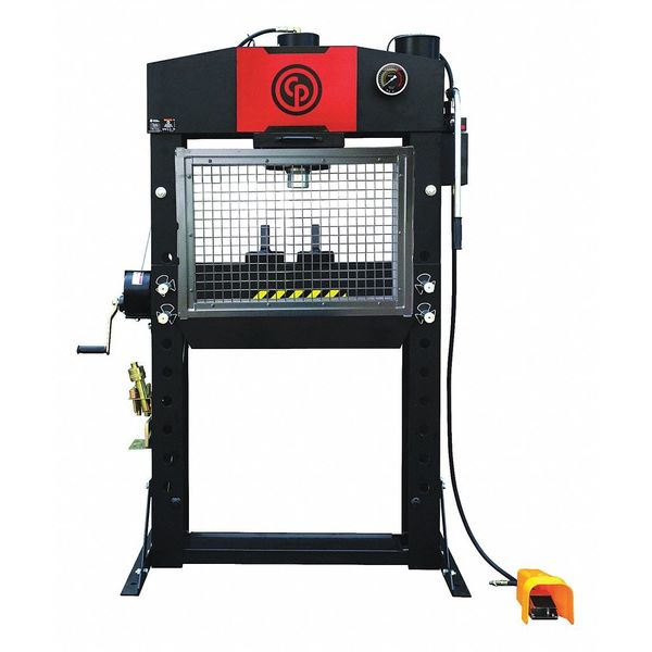 Air Pump Workshop Press,  75 Ton (75T),  High Capacity,  Durable,  Robust Steel Frame
