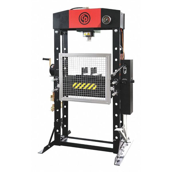 Air Pump Workshop Press,  50 Ton (50T),  High Capacity,  Durable,  Robust Steel Frame