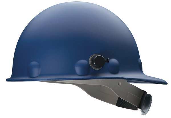 Front Brim Hard Hat,  Type 1,  Class G,  Ratchet (8-Point),  Blue