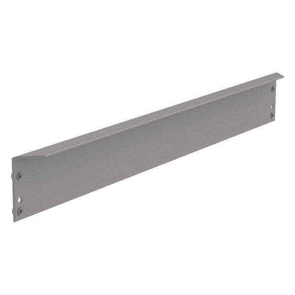 Shelf Support 24In, End Support, Med Gray