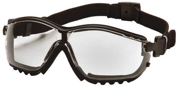 Safety Goggles,  Clear Anti-Fog,  Anti-Static,  Scratch-Resistant Lens,  V2G Series