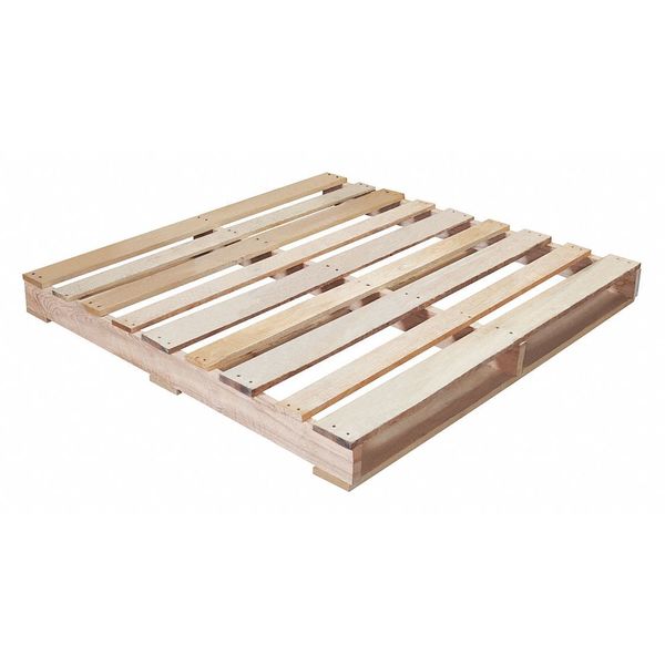 Recycled Wood Pallet, 48x48", Package Quantity 10,  48" L,  48" W,  10 PK