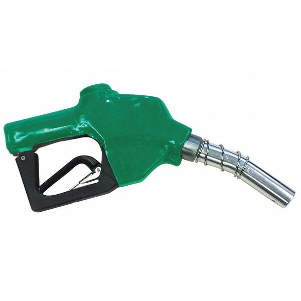 Diesel Nozzle, Green, Auto Shut-Off, 1"