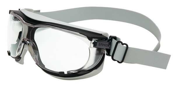 Safety Goggles,  Clear Anti-Fog,  Scratch-Resistant Lens,  Uvex Carbonvision Series