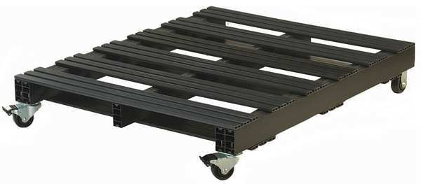 Recycled Rigid PVC Pallet,  48 in L,  40 in W,  9 in H