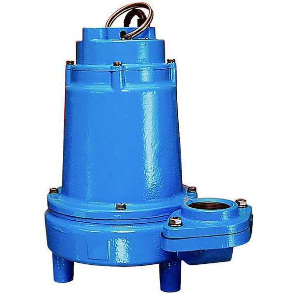 Submersible Effluent Pump, 1HP, 230V