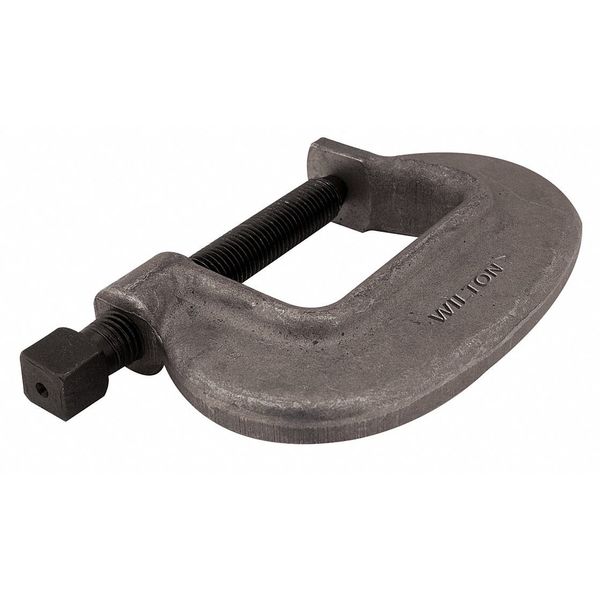 C-Clamp, 6-1/4", Steel, Extra HD, 27, 500 lb.