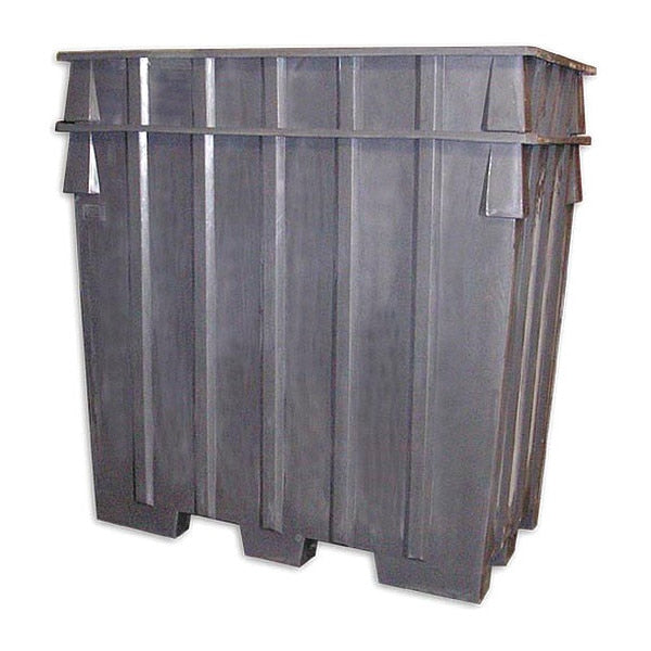 Gray Nesting Pallet Container 65" H