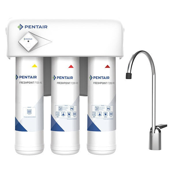 Water Filter System, 0.5 micron, 12 1/2" H