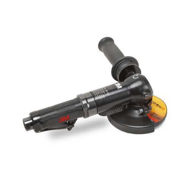 Right Angle Angle Grinder,  3/8 in NPT Female Air Inlet,  Heavy Duty,  12, 000 rpm,  1 HP