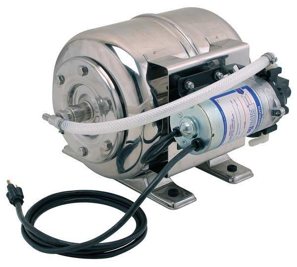 Booster Pump System, 1/3 hp, 115V AC, 1 Phase, 3/8 in Barb Inlet Size, 1 Stage, 117 psi Max Pressure
