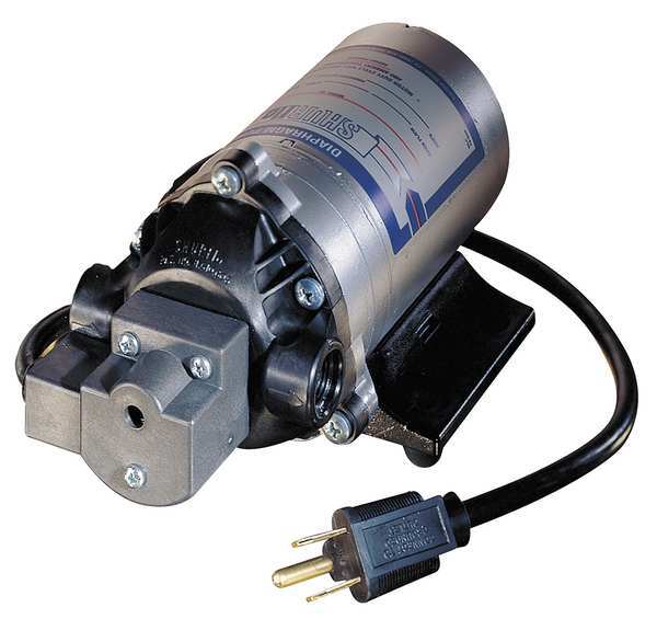 Booster Pump, 1/3 hp, 115V AC, 1 Phase, 1 Stage, 87 psi Max Pressure