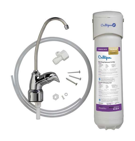 Water Filter System, 1/4In NPT, 0.5gpm