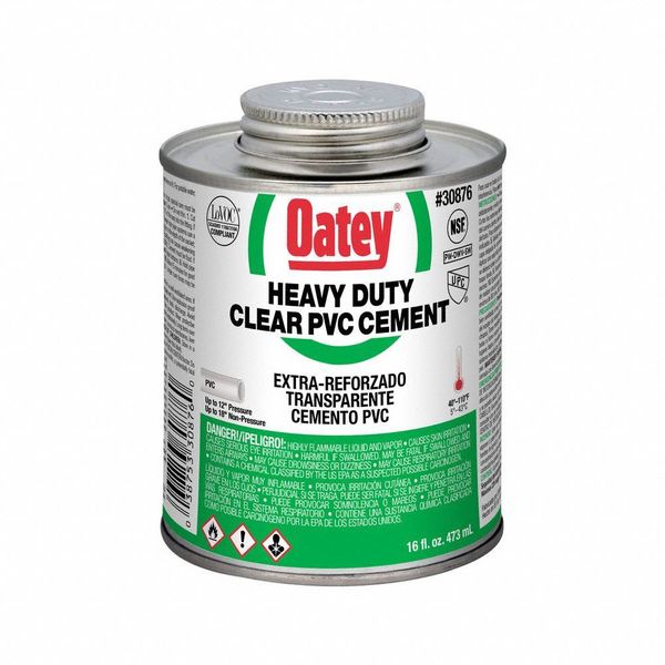 Cement, Low VOC, 16 oz., Clear