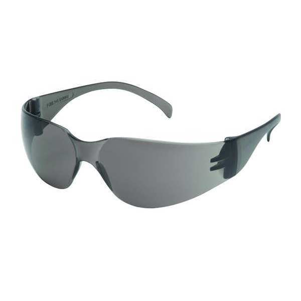 Safety Glasses,  Gray Scratch-Resistant