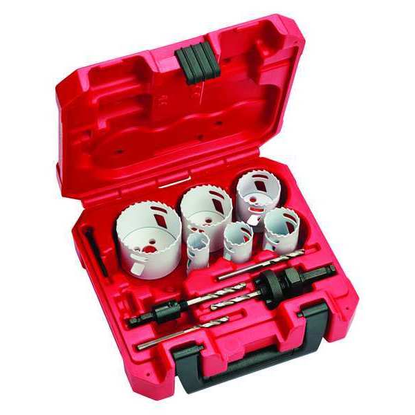 HOLE DOZER  Electricians Hole Saw Kit - 10PC