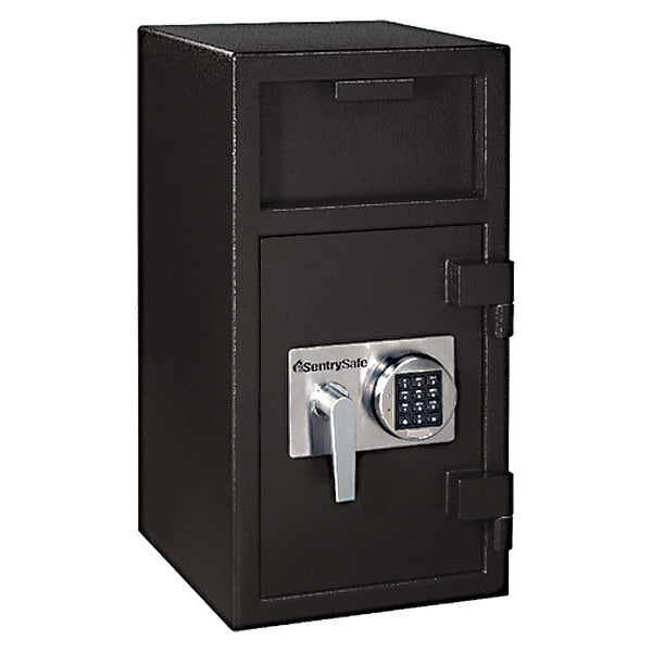 Depository Safe,  with Programmable Electronic w/Time Delay 121 lb,  1.57 cu ft,  Solid Steel