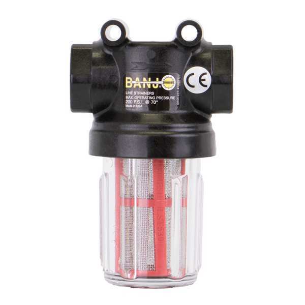 T-Line Strainer, 1/2", 595 Microns