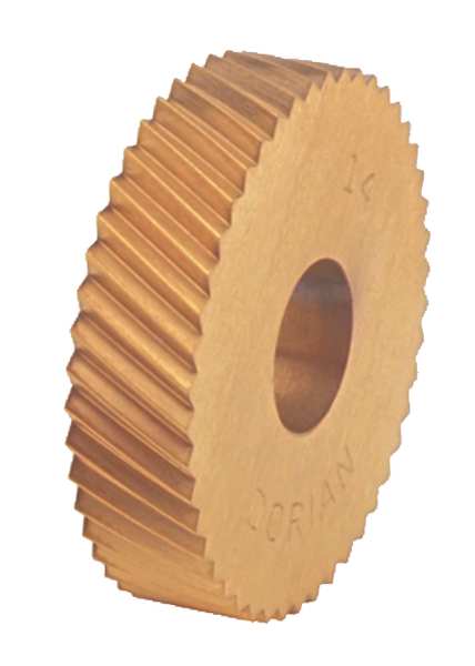 Knurl Wheel, D Series, RH DIAG, 1/2, 30 TPI