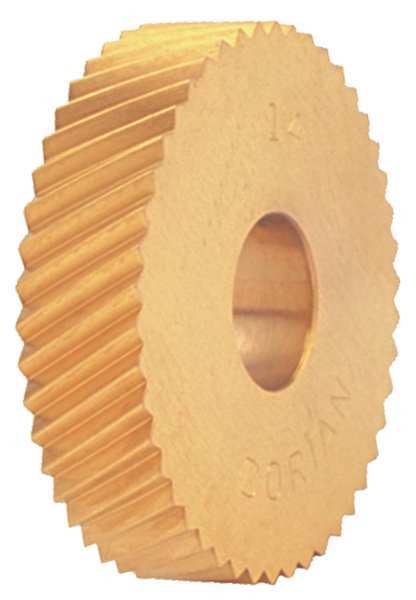 Knurl Wheel, M Series, LH DIAG, 1 In, 30 TPI