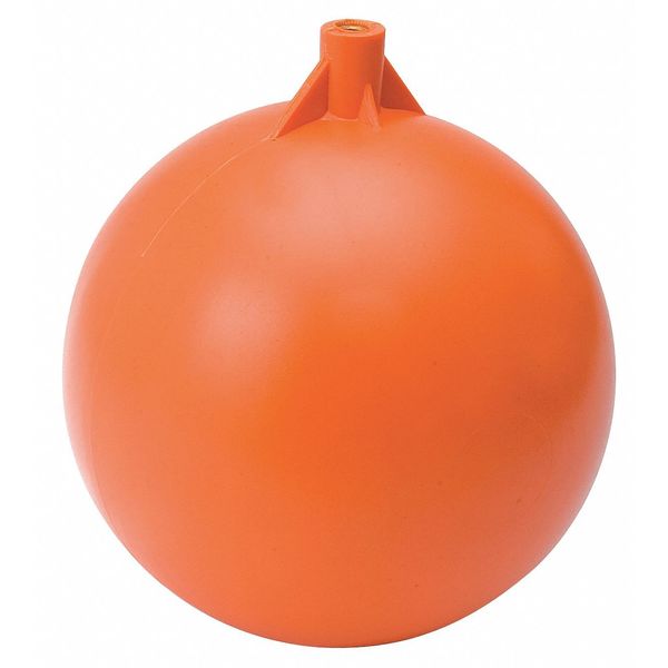 Float Ball, Round, Plastic, 8 In