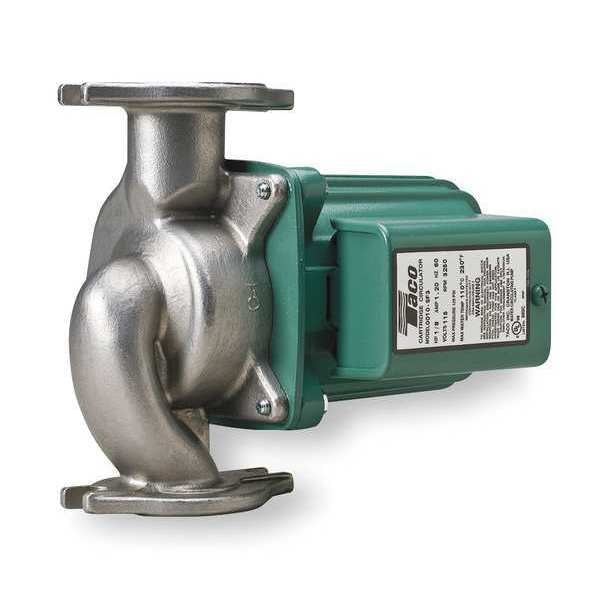 Potable Water Circulating Pump, 1/6 hp, 115V, 1 Phase, Flange Connection