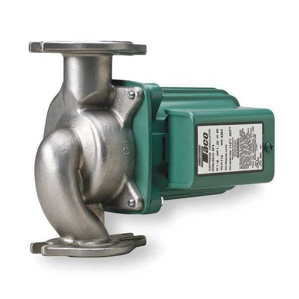 HVAC Circulating Pump, 1/6 hp, 115V/230V, 1 Phase, Flange Connection