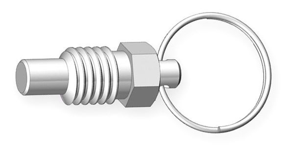 Plunger Pin Ring, 0.81 In, 1/2-13, 0.38