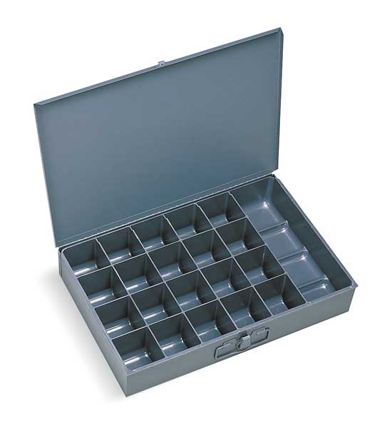 Compartment Drawer with 21 compartments,  Steel