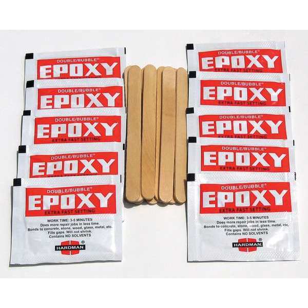 Epoxy Adhesive,  Amber,  1:01 Mix Ratio,  30 min Functional Cure,  Packet