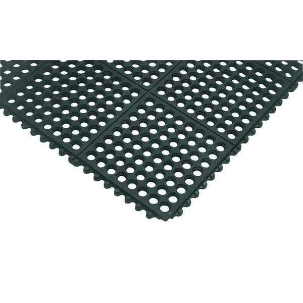 Interlocking Drainage Mat Natural Rubber 5 ft 3 ft 3/4 in
