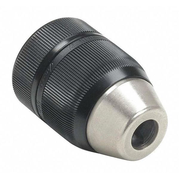 13mm (1/2") Capacity Hand-Tite® Keyless Drill Chuck with 3/8-24 Mount