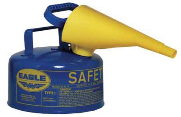 2 gal. Blue Galvanized steel Type I Safety Can for Kerosene
