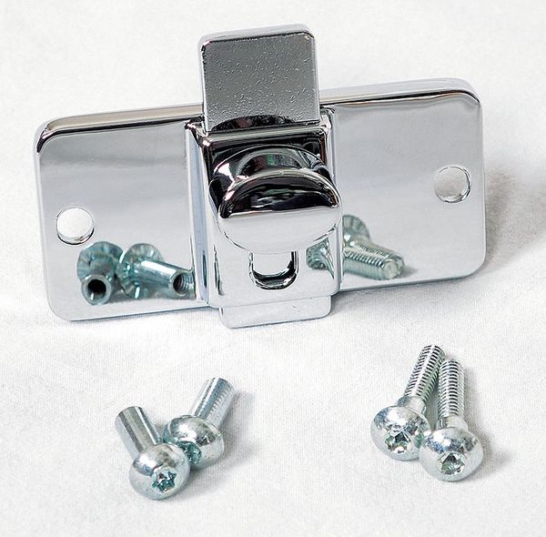 Zamac Slide Latch Use W/Plastic Partition