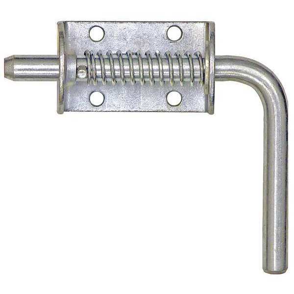Spring Latch Assembly,  1/2 In,  Zinc