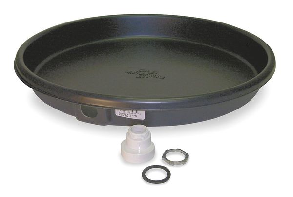 Water Heater Drip Pan, 22 In Dia, Plastic