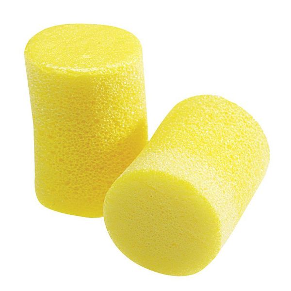 Disposable Uncorded Ear Plugs,  Cylinder Shape,  29 dB,  200 Pairs