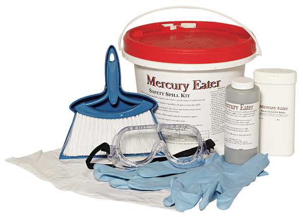 Mercury Spill Kit, 128 oz.