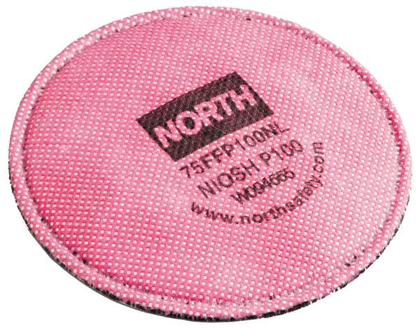 Filter,  Threaded,  P100,  Nuisance Level OV AG OZ,  Magenta,  2 PK,  NIOSH