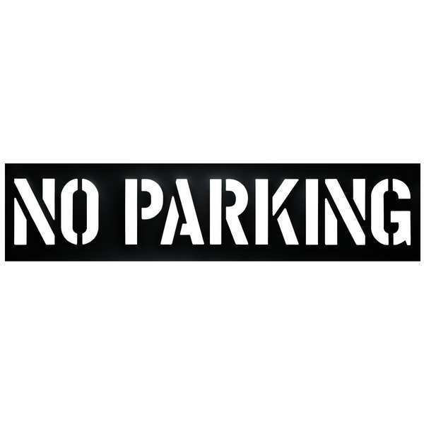 Parking Lot Legend, No Parking, Plastic