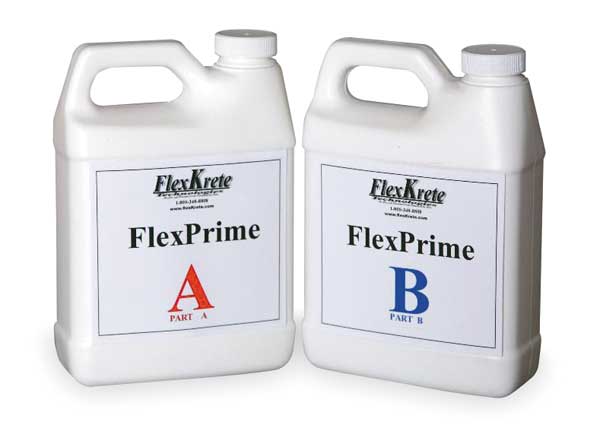 Concrete Primer,  FlexPrime Series,  Clear,  1 qt,  Jug