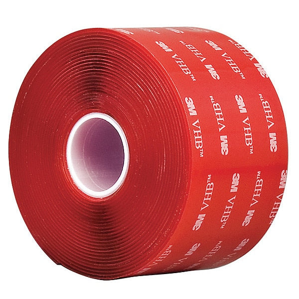 3M 4910 VHB Tape 2" x 5yd,  Clear,  40 mil