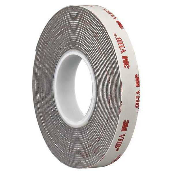 3M 4941 VHB Tape 0.75" x 5yd,  Gray,  45 mil