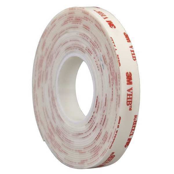 3M 4950 VHB Tape 2" x 5yd,  White,  45 mil