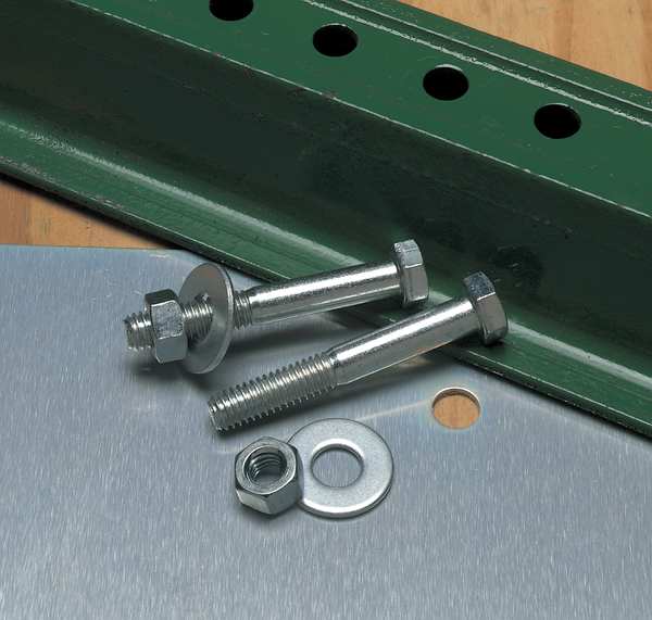 Sign Mounting Hardware for Use on U-Channel Sign Posts