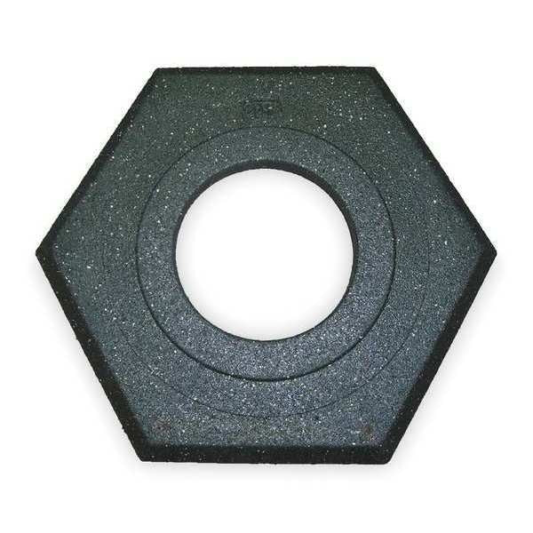 Trim Line Base,  For Looper Top Channelizer Cones,  16 lb Weight,  Recycled Rubber,  18 in Width,  Black